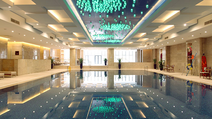 北京望京昆泰酒店室内陽光泳池